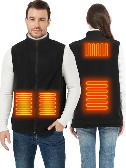 Gilet chauffant pour homme et femme